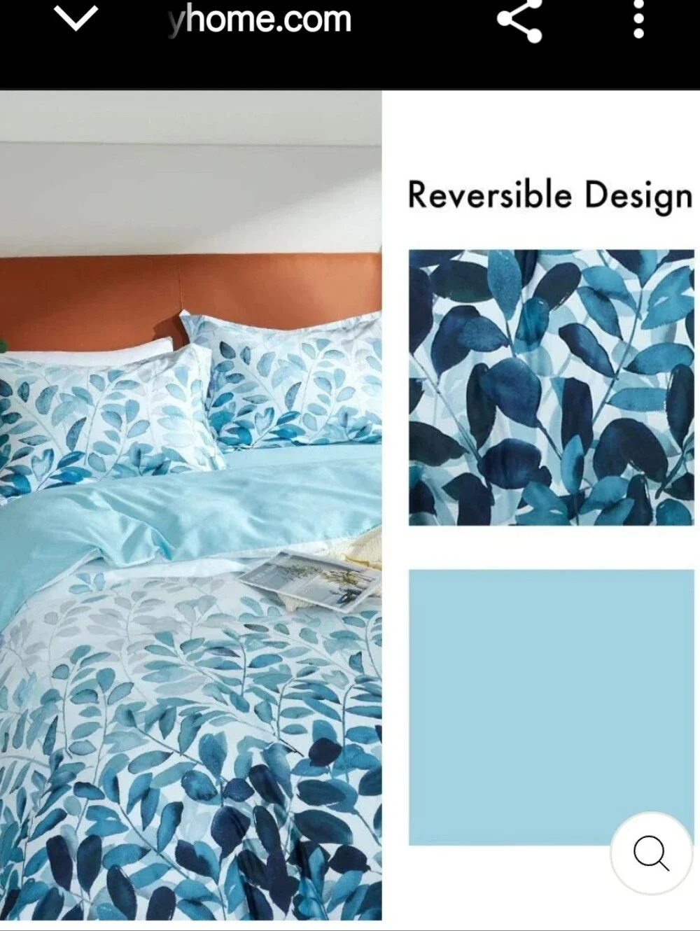 Mildly 100% Egyptian Cotton Duvet And Sham Set Nero